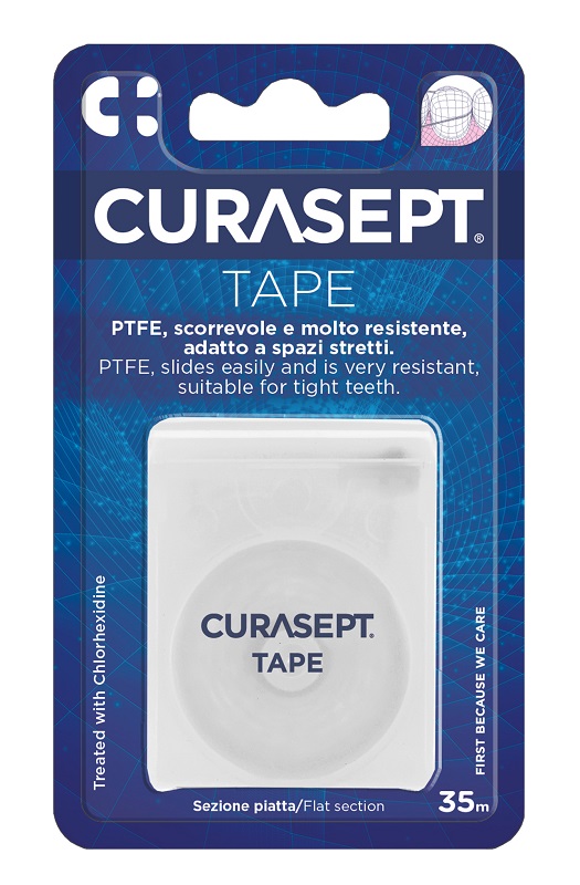 CURASEPT FLOSS PTFE TAPE CLOREXIDINA - Farmacia-flash.it