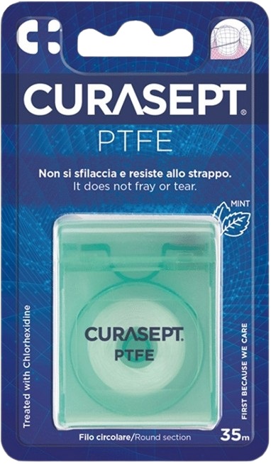 CURASEPT FLOSS PTFE TAPE CLOREXIDINA - Farmacia-flash.it