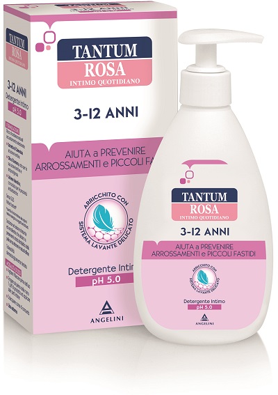 TANTUM ROSA 3-12 ANNI DETERGENTE INTIMO 200 ML - Farmacia-flash.it