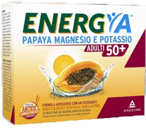 ENERGYA PAPAYA MAGNESIO POTASSIO 50+ 14 BUSTINE - Farmacia-flash.it