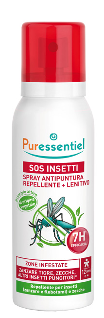 PURESSENTIEL SPRAY ANTIPUNTURA SOS INSETTI PMC 75 ML - Farmacia-flash.it