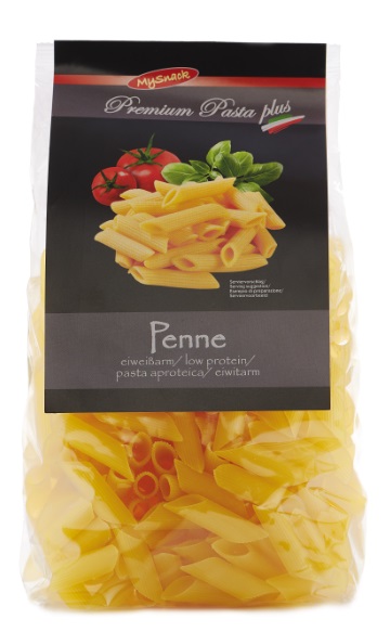 MY SNACK PREMIUM PLUS PASTA APROTEICA PENNE 500 G - Farmacia-flash.it
