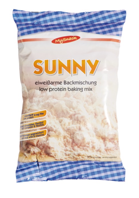 MY SNACK SUNNY PLUS FARINA APROTEICA 500 G - Farmacia-flash.it