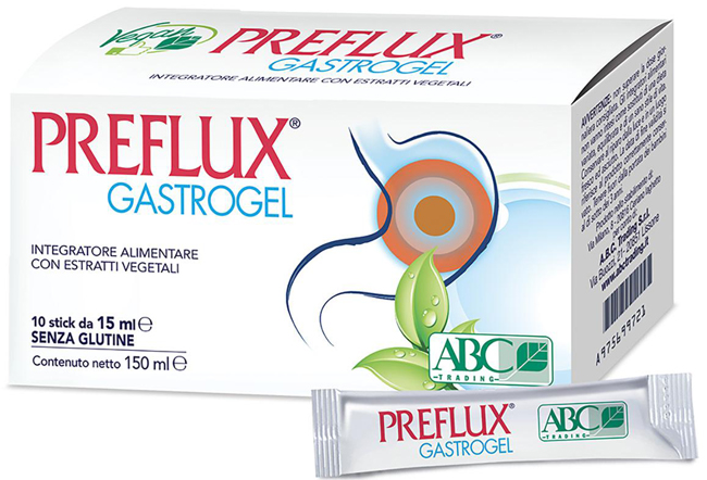 PREFLUX GASTROGEL 10 STICK PACK DA 15 ML - Farmacia-flash.it