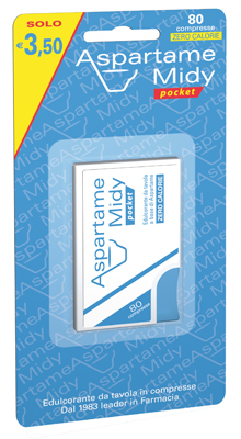 ESI ASPARTAME MIDY POCKET 80 COMPRESSE - Farmacia-flash.it