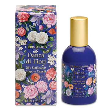 DANZA FIORI OLIO SETIFICANTE CORPO CAPELLI 100 ML - Farmacia-flash.it