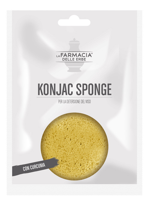 FDE KONJAC SPONGE CURCUMA 1 PEZZO - Farmacia-flash.it