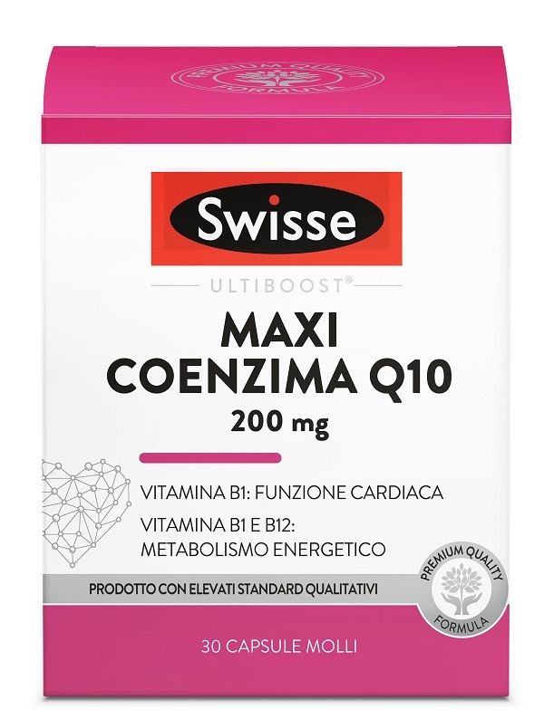 SWISSE MAXI COENZIMA Q10 200 MG 30 CAPSULE - Farmacia-flash.it
