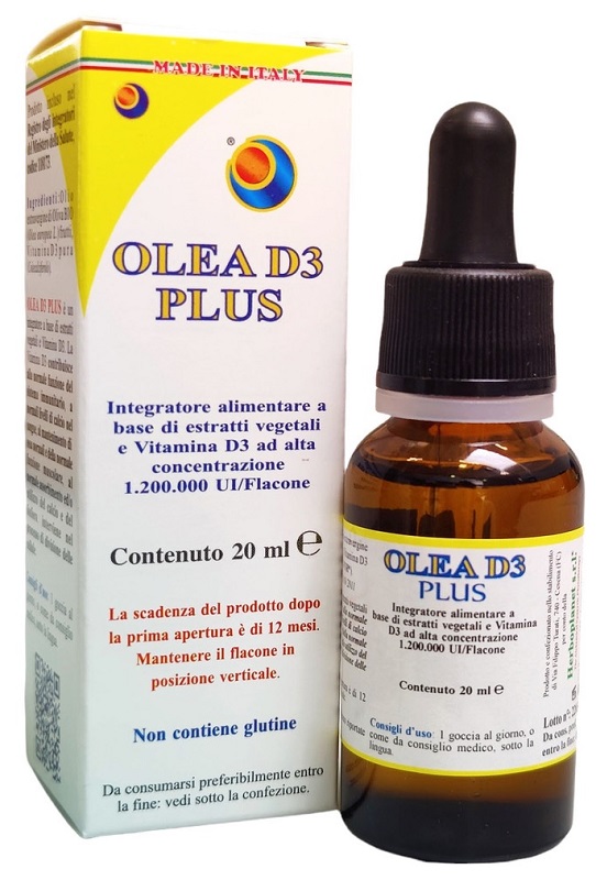 OLEA D3 PLUS GOCCE 20 ML - Farmacia-flash.it