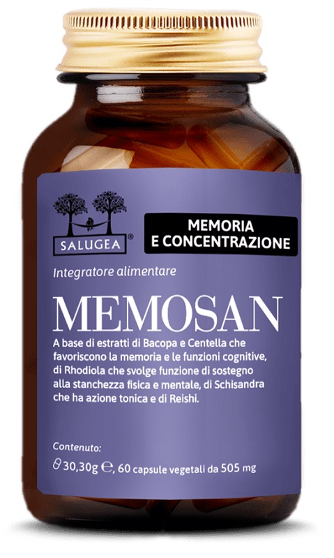 SALUGEA MEMOSAN 60 CAPSULE - Farmacia-flash.it