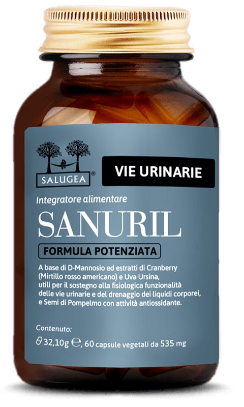 SALUGEA SANURIL FORMULA POTENZIATA 60 CAPSULE - Farmacia-flash.it
