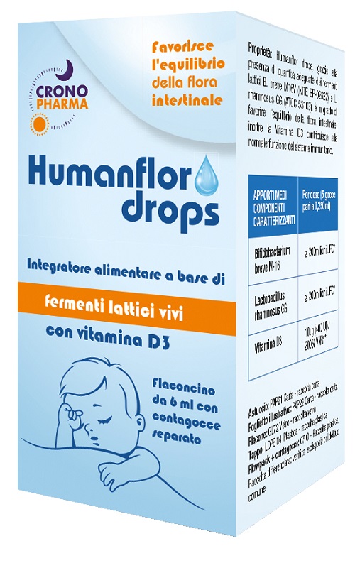HUMANFLOR DROPS 6 ML - Farmacia-flash.it