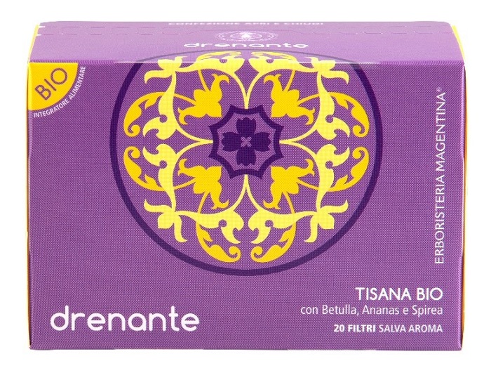 TISANA DRENANTE BIO 20 FILTRI - Farmacia-flash.it