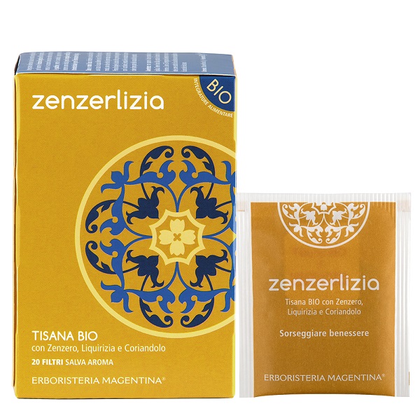 TISANA ZENZERLIZIA BIO 20 FILTRI - Farmacia-flash.it