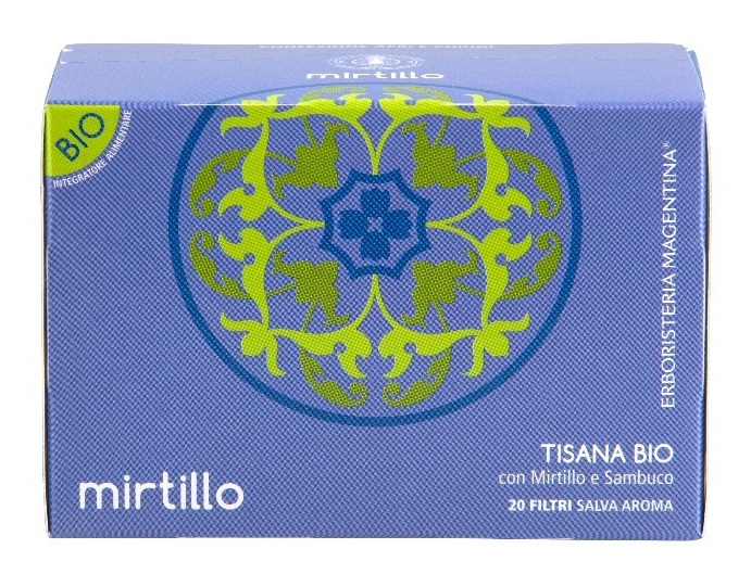 TISANA MIRTILLO BIO 20 FILTRI - Farmacia-flash.it
