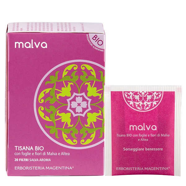 TISANA MALVA BIO 20 FILTRI - Farmacia-flash.it