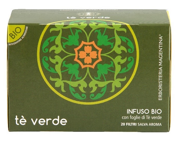 TE' VERDE INFUSOBIO 20 FILTRI 30 G - Farmacia-flash.it