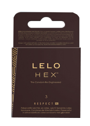 HEX PRESERVATIVI RESPECT LELO 3 PEZZI - Farmacia-flash.it