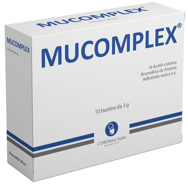 MUCOMPLEX 10 BUSTINE DA 3 G - Farmacia-flash.it