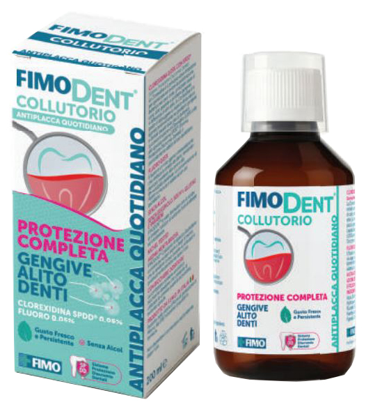 FIMODENT COLLUTORIO ANTIPLACCA QUOTIDIANO 200 ML - Farmacia-flash.it
