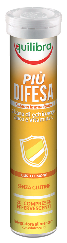PIU' DIFESA 20 COMPRESSE EFFERVESCENTI - Farmacia-flash.it