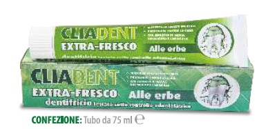 CLIADENT DENTIFRICIO ALITO FRESCO ALLE ERBE 75 ML - Farmacia-flash.it