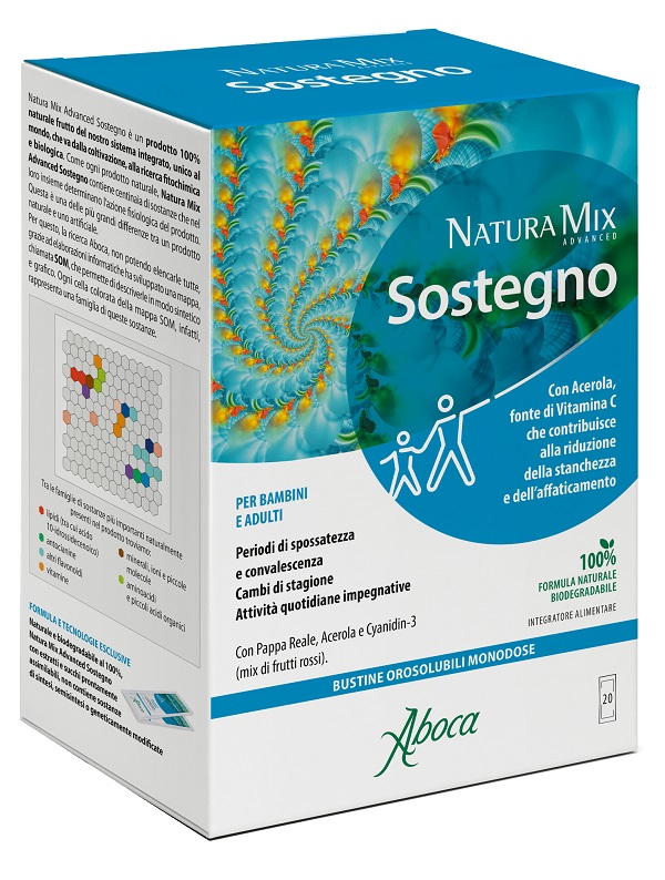 NATURA MIX ADVANCED SOSTEGNO OROSOLUBILE 20 BUSTINE - Farmacia-flash.it