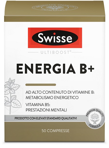 SWISSE ENERGIA B+ 50 COMPRESSE - Farmacia-flash.it