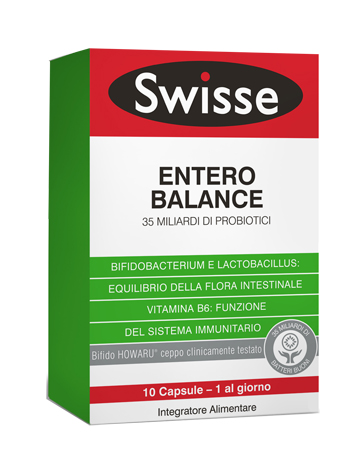 SWISSE ENTERO BALANCE 10 CAPSULE - Farmacia-flash.it