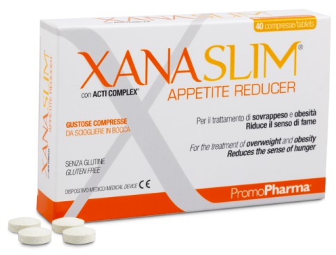 XANASLIM APPETITE REDUCER 40 COMPRESSE MASTICABILI - Farmacia-flash.it