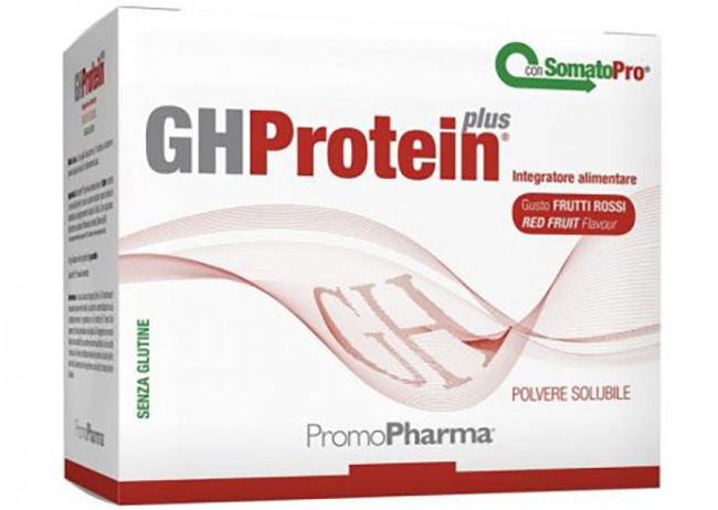 GH PROTEIN PLUS RED FRUIT 20 BUSTE - Farmacia-flash.it