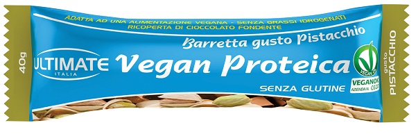 ULTIMATE BARRETTA VEGAN PROTEICA PISTACCHIO 40 G - Farmacia-flash.it