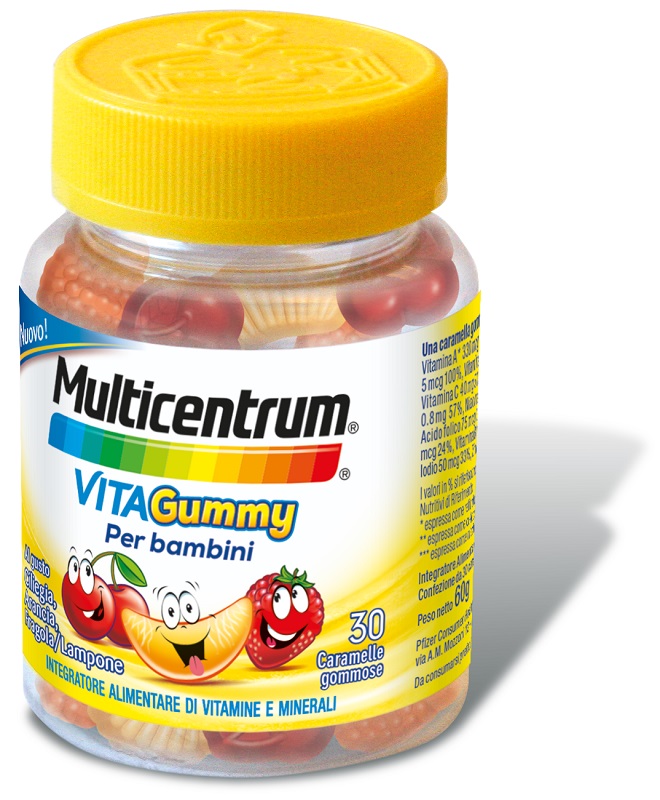 MULTICENTRUM VITAGUMMY 30 CARAMELLE GOMMOSE - Farmacia-flash.it