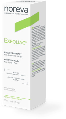 EXFOLIAC MASCHERA PURIFICANTE A RISCIACQUO 50 ML - Farmacia-flash.it