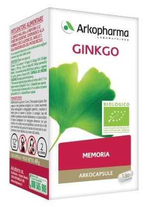 ARKO CAPSULE GINKGO BIO 45 CAPSULE - Farmacia-flash.it