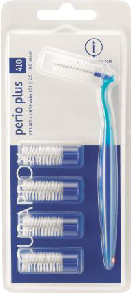 CURAPROX CPS PERIO CPS 410 CON 5 SCOVOLINI + SUPPORTO - Farmacia-flash.it