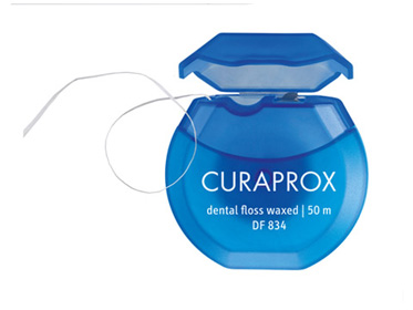 CURAPROX DF 834 DENTAL FLOSS WAXED 50 METRI - Farmacia-flash.it
