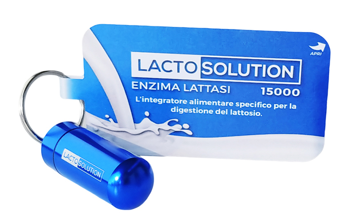 LACTOSOLUTION 15000 15 COMPRESSE CON PORTAPILLOLE - Farmacia-flash.it