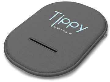 TIPPY CUSCINO BLUETOOTH PER AUTO GRIGIO MAGNESIO - Farmacia-flash.it
