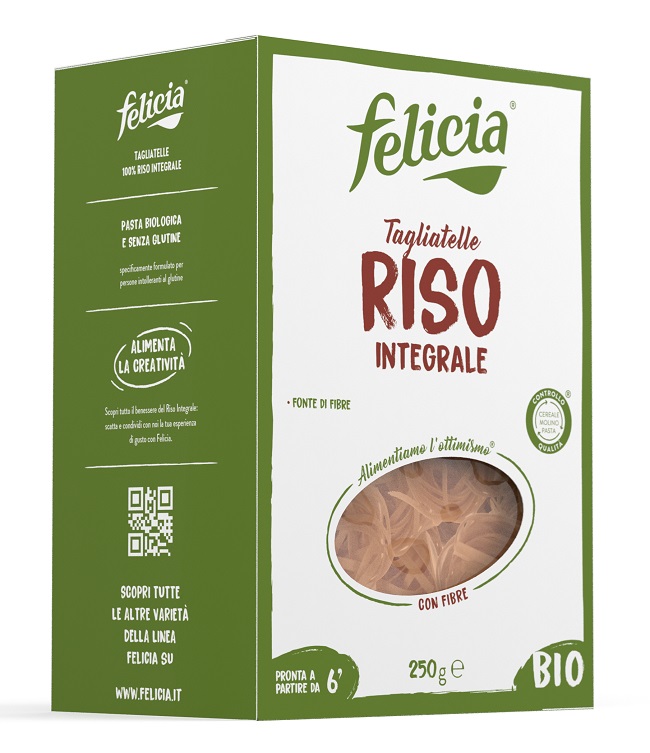 FELICIA TAGLIATELLE RISO INTEGRALE 250 G - Farmacia-flash.it