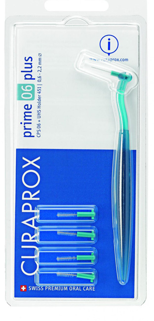 CURAPROX CPS PRIME CPS 06 CON 5 SCOVOLINI + SUPPORTO - Farmacia-flash.it