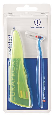 CURAPROX CPS 457 POCKET SET 1 SET COMPOSTO DA 1 SUPPORTO UHS 451+CPS SCOVOLINI 06/07/09/11 - Farmacia-flash.it