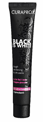 CURAPROX BLACK IS WHITE DENTIFRICIO RINFRESCANTE 90 ML - Farmacia-flash.it