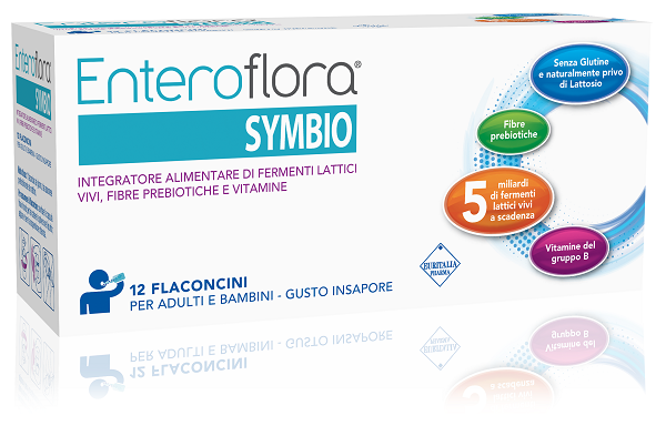 ENTEROFLORA SYMBIO 12 FLACONCINI DA 10 ML - Farmacia-flash.it