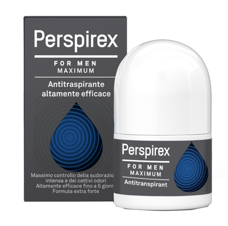 PERSPIREX MEN MAXIMUM ROLL ON 20 ML - Farmacia-flash.it