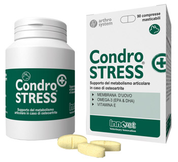 CONDROSTRESS + 90 COMPRESSE MASTICABILI - Farmacia-flash.it