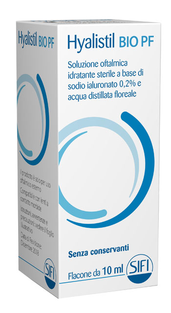 GOCCE OCULARI HA 0,2% E ACQUE DISTILLATE HYALISTIL BIO PF FRUTTI ROSSI 10 ML - Farmacia-flash.it