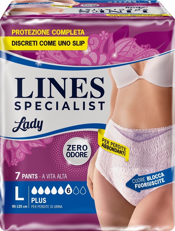 LINES SPECIALIST PANTS PLUS L FARMA 7 PEZZI - Farmacia-flash.it