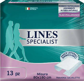 LINES SPECIALIST TRAVERSA 80X180 13 PEZZI FARMA - Farmacia-flash.it
