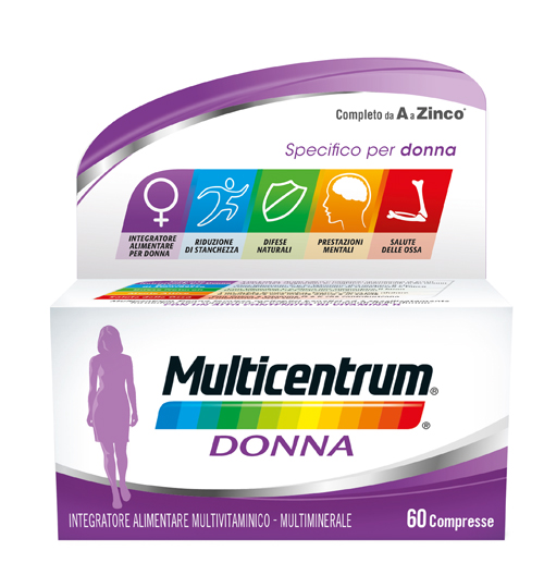 MULTICENTRUM DONNA 60 COMPRESSE - Farmacia-flash.it